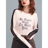 シャイニーロゴレースライントップス | jouetie | 詳細画像3