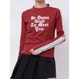 シャイニーロゴレースライントップス | jouetie | 詳細画像35