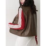 シャイニーロゴレースライントップス | jouetie | 詳細画像8