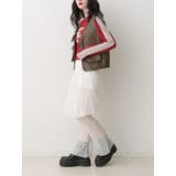 シャイニーロゴレースライントップス | jouetie | 詳細画像9