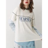ロゴレイヤリングTシャツ | jouetie | 詳細画像3