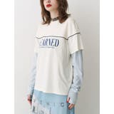 ロゴレイヤリングTシャツ | jouetie | 詳細画像4