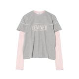 グレー | ロゴレイヤリングTシャツ | jouetie
