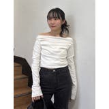 ドレープオフショルトップス | jouetie | 詳細画像4 