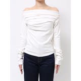 ドレープオフショルトップス | jouetie | 詳細画像8 