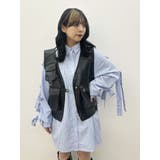 フェイクレザーフィッシングベスト | jouetie | 詳細画像10 