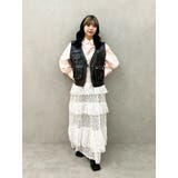 フェイクレザーフィッシングベスト | jouetie | 詳細画像13 