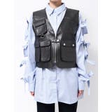 フェイクレザーフィッシングベスト | jouetie | 詳細画像17 