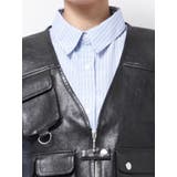 フェイクレザーフィッシングベスト | jouetie | 詳細画像20 