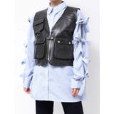 フェイクレザーフィッシングベスト | jouetie | 詳細画像35 