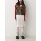 フェイクレザーフィッシングベスト | jouetie | 詳細画像5 