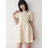 ニットポロミニワンピース | jouetie | 詳細画像1