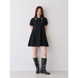 ニットポロミニワンピース | jouetie | 詳細画像12