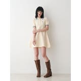 ニットポロミニワンピース | jouetie | 詳細画像16