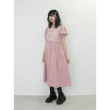 レースドッキングチャイナワンピース | jouetie | 詳細画像4 