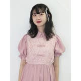 レースドッキングチャイナワンピース | jouetie | 詳細画像7 