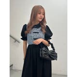 レースドッキングチャイナワンピース | jouetie | 詳細画像9 