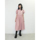 ピンク | レースドッキングチャイナワンピース | jouetie