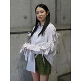 リボンスリーブBIGシャツ | jouetie | 詳細画像1 