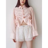 フロントギャザーシャツ | jouetie | 詳細画像3