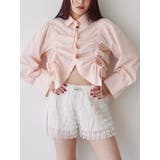 フロントギャザーシャツ | jouetie | 詳細画像4