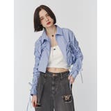 ギャザースリーブシャツ | jouetie | 詳細画像12