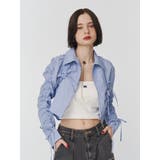 ギャザースリーブシャツ | jouetie | 詳細画像9