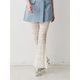 シアーギャザーフレアパンツ | jouetie | 詳細画像1 