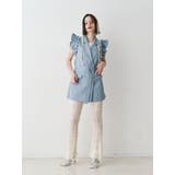 シアーギャザーフレアパンツ | jouetie | 詳細画像10 