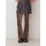 ブラウン | フィットフレアパンツ | jouetie