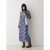 ニュアンスパターンシアースカート | jouetie | 詳細画像3 