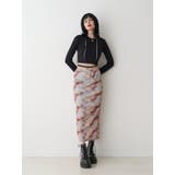 ニュアンスパターンシアースカート | jouetie | 詳細画像7 