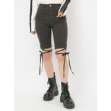 ストレッチデニムバイカーパンツ | jouetie | 詳細画像27 