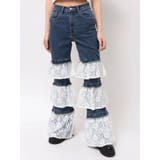 レースフリルフレアデニム | jouetie | 詳細画像23 