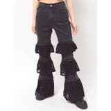 レースフリルフレアデニム | jouetie | 詳細画像24 