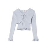 ブルー | フリルニットアンサンブル | jouetie