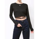 バックオープンロゴトップス | jouetie | 詳細画像38 