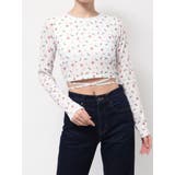 バックオープンロゴトップス | jouetie | 詳細画像41 