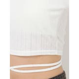 バックオープンロゴトップス | jouetie | 詳細画像44 