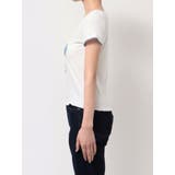 クロスレースドッキングTシャツ | jouetie | 詳細画像23