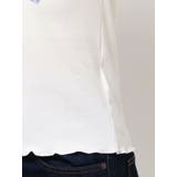 クロスレースドッキングTシャツ | jouetie | 詳細画像27