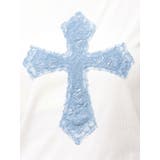 クロスレースドッキングTシャツ | jouetie | 詳細画像32