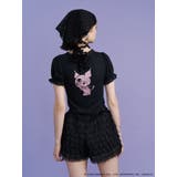 【メロクロコラボ】KUROMIフリルチョーカーリボントップス | jouetie | 詳細画像5 