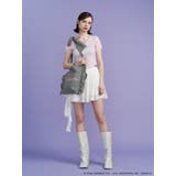 【メロクロコラボ】My Melodyフリルチョーカーリボントップス | jouetie | 詳細画像8 