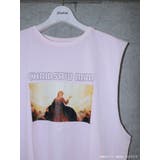 ピンク | 【TVアニメ『チェンソーマン』】ノースリーブBIGTシャツ | jouetie