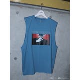 ブルー | 【TVアニメ『チェンソーマン』】ノースリーブBIGTシャツ | jouetie