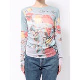 フラワーパターンシアートップス | jouetie | 詳細画像13 