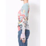 フラワーパターンシアートップス | jouetie | 詳細画像14 