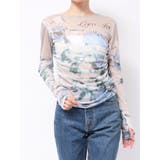 フラワーパターンシアートップス | jouetie | 詳細画像23 