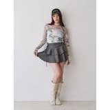 フラワーパターンシアートップス | jouetie | 詳細画像6 